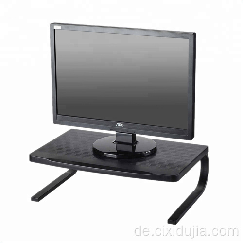 Nützlicher Kunststoff / Stahl Laptop / Monitor Stand Riser mit Schublade